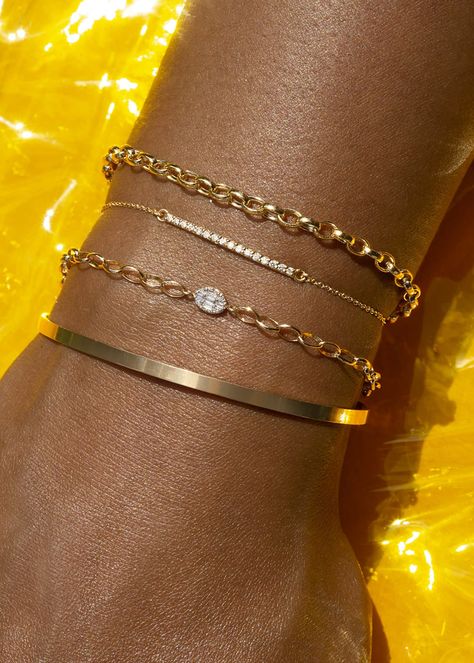 Flat Cuff Bracelet – STONE AND STRAND Pretty Stacks, Camera Pic, Jewelry Stack, Gold Bracelets Stacked, Rose Gold Flats, Stone And Strand, Bracelet Stacks, Bracelet Stone, Chic Flats