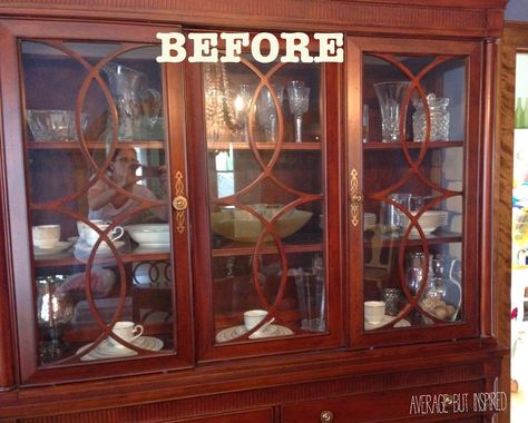 Styling Dining Room Cabinet, How To Fill A China Cabinet Display, Styling China Cabinet Display Modern, China Cabinet Inspiration, White China Cabinet With Dark Interior, How To Style A China Cabinet Glass Doors, Open Shelving China Display, Styling Old China Cabinet, Dining Room Cabinet Makeover