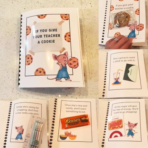 Cookie Teacher Appreciation, Teacher Appreciation Cookies, Student Birthday Gifts, Book Creative, Preschool Teacher Gifts, Teacher Birthday Gifts, Student Birthdays, Teacher Birthday, Cute Pens