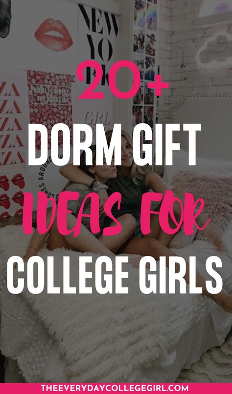 The most popular dorm gifts for college students!! Dorm Gifts For Girls College, Dorm Gift Ideas, Dorm Gift Basket, College Roommate Gift, College Dorm Gifts, Dorm Gifts, Gifts For College Students, Dollar Store Gifts, Dorm Room Gifts