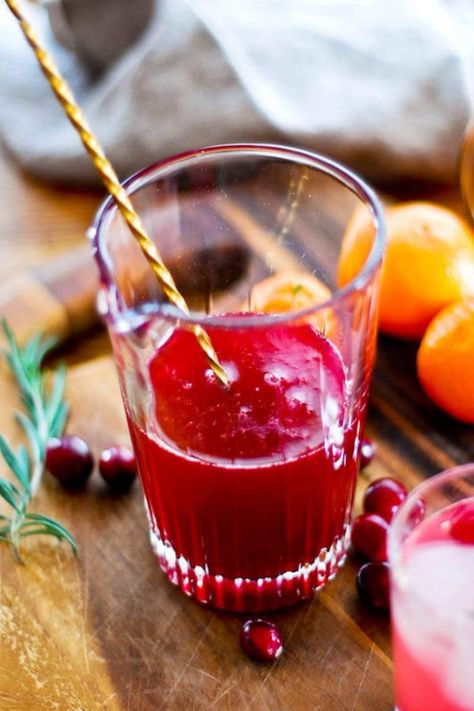 Cranberry, Orange, and Rosemary Shrub Mocktail Recipe | Front Range Fed Rosemary Shrub, Shrub Drink, Fruit Shrub, Shrub Recipe, Types Of Vinegar, Giving Up Alcohol, Rosemary Sprigs, Alcoholic Drink, Cinnamon Flavor