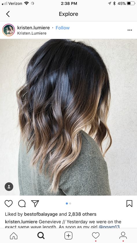 I like the lighter in the front Bronde Balayage, Balayage Hair Dark, Brunette Balayage Hair, Balayage Hair Blonde, Hair Color Ideas For Brunettes, Short Hair Balayage, Black Outfits, Penteado Cabelo Curto, Brown Blonde Hair