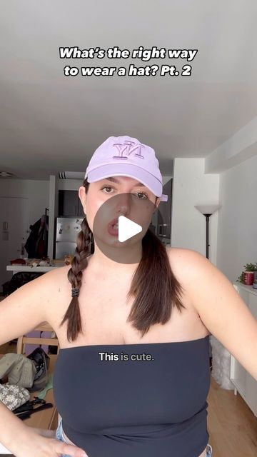 Lulu Virasoro - Size 10 Fashion | What’s the right way to wear a hat? How are hats supposed to be worn? 🧢🧢 fashion dilemma…SOLVED? 🧢💓💪

#hat #hatfashion... | Instagram Size 10 Fashion, Wearing A Hat, A Cap, Cool Hats, Hat Fashion, Size 10, Hats, 10 Things, Hair