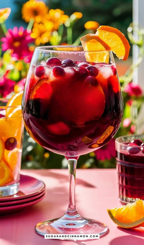 Warm up your gatherings with the perfect seasonal cocktail—Winter Cranberry Sangria. This cozy twist on the classic sangria blends the tartness of fresh Classic Sangria, Winter Sangria Recipes, Cranberry Sangria, Cocktail Cupcakes, Winter Sangria, Banana Chocolate Chip Cookies, Pineapple Cocktail, Seasonal Cocktail, Best Cocktail Recipes