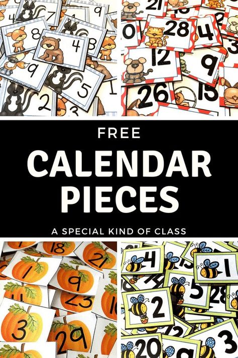 Free calendar numbers for your primary classroom. Whether it's a month or a theme you need, these are the numbers for you. Kindergarten Calendar Printables, Printable Calendar Numbers, Calendar Classroom, Kindergarten Calendar, Preschool Calendar, Calendar Numbers, Classroom Calendar, Calendar Time, Classroom Freebies