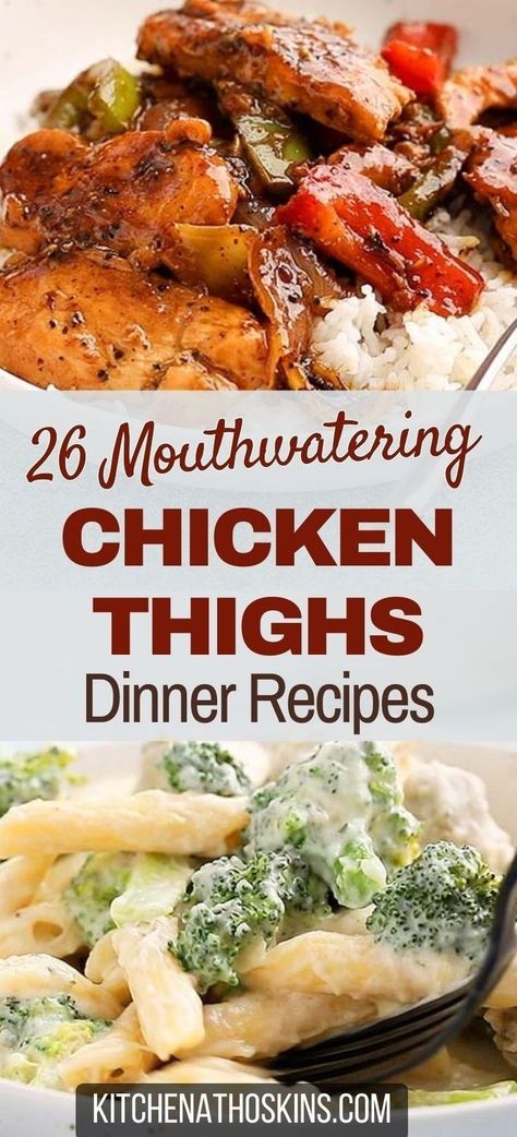 Discover boneless skinless chicken thighs recipes for dinner that are easy, healthy, breaded or even Asian recipes. You will find air fried, oven baked and grilled thighs that are ready in 30 minutes chicken dinner. Get the fast chicken thigh recipes at kitchenathoskins.com. Boneless Skinless Chicken Thigh Recipes With Spinach, Chicken Thigh Bites Recipes, Boneless Skinless Chicken Thigh And Broccoli Recipes, Instant Pot Recipes With Boneless Skinless Chicken Thighs, Boiled Chicken Thigh Recipes, Chicken Thigh Boneless Recipes, Chicken Boneless Thigh Recipes, Boneless Skinless Chicken Thigh Recipes Instant Pot, Boneless Skinless Chicken Thigh Recipes Easy