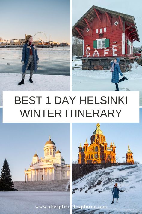 1 Day in Helsinki, Finland: Dreamy Itinerary for First Time Visitors Helinski Finland, Helsinki Finland Aesthetic, Helsinki Aesthetic, Helsinki Winter, Helsinki Travel, Finland Trip, Morocco Itinerary, Visit Helsinki, 1 Day Trip