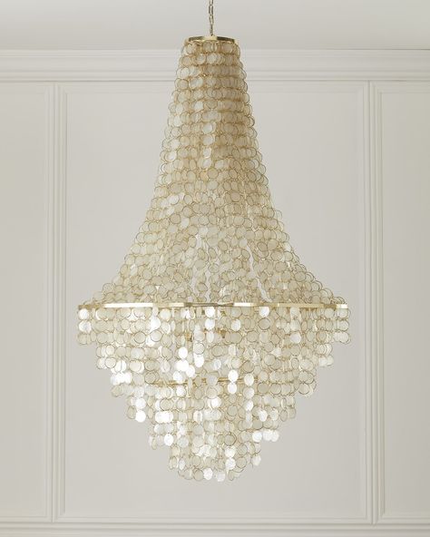 Capiz Chandelier, Capiz Shell Chandelier, Wall Chandelier, Shell Chandelier, Pearl Chandelier, Foyer Chandelier, Capiz Shell, 3 Light Chandelier, Ceiling Canopy