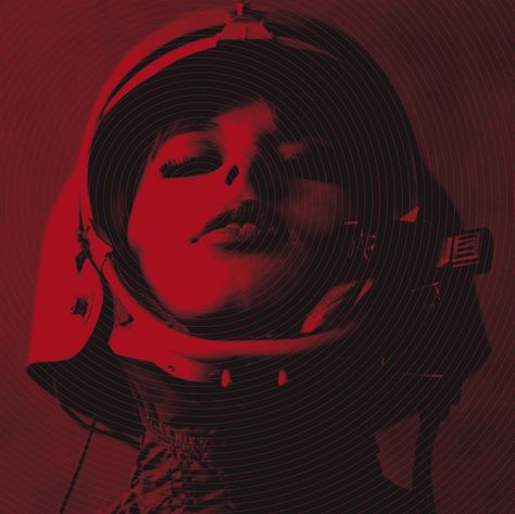 A red astronaut woman collage, very mod! Red Astronaut, Astronaut Aesthetic, Woman Collage, Adventure Stories, Major Tom, Retro Images, Aesthetic Red, Space Girl, Retro Waves