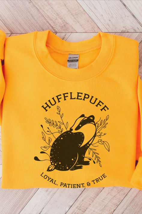 Hufflepuff Sweatshirt Hufflepuff Sweatshirt, Pumpkin Song, Harry Potter Hufflepuff, Hallows Eve, Harry Potter, Cricut