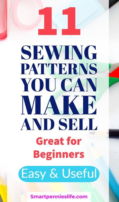 Unique sewing crafts you can try today. Easy Sewing crafts to make money online. Beginners to intermediate project to try to make money from home. #sewing #patterns #projects Crafts To Make Money, Easy Sewing Crafts, Beginners Sewing, Sewing To Sell, Sewing Business, Patterns Sewing, Money Making Crafts, Sewing Book, Crafts To Make And Sell