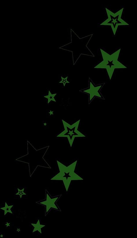 Green Emo Wallpaper, Green Star Aesthetic, Dark Green Aesthetic Wallpaper Iphone, Green Stars Wallpaper, Neon Green Wallpaper, 2023 Wallpapers, Green Wallpapers, Pretty Wallpaper Ipad, Emo Wallpaper