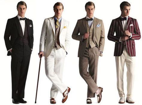 gatsby fashion for men Great Gatsby Outfit Men, Great Gatsby Mens Fashion, Gatsby Party Outfit For Men, 1920 Party Outfit, Roaring 20s Men, 1920s Mens Fashion Gatsby, Gatsby Mens Fashion, Great Gatsby Party Outfit, Roaring 20s Party Outfit