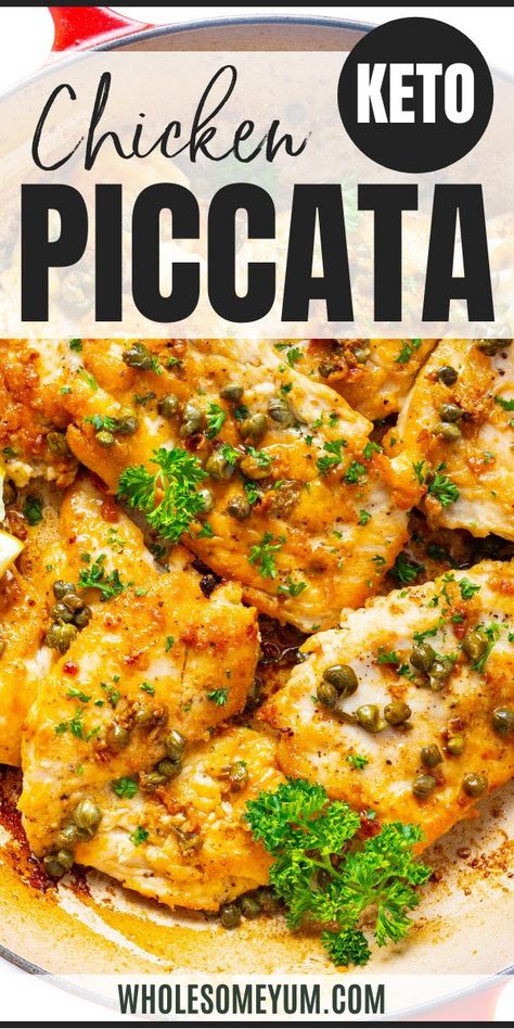 Healthy Lemon Chicken Piccata