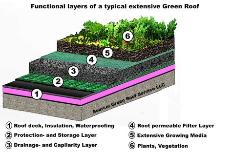 Green Roof Benefits, Green Roof Design, Green Roof Garden, Green Roof System, Roof Garden Design, Modern Roofing, Green Roofs, Corner Garden, Roof Construction