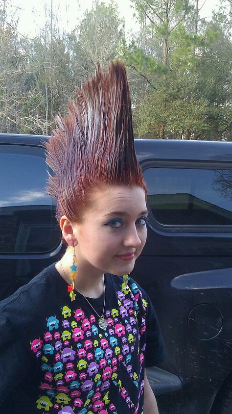 This is my crazy daughter with her hair done for wacky hair wednesday at church!! Wednesday Hair, Wacky Wednesday, Crazy Hair Day, Wacky Hair, Hair Done, Crazy Hair Days, Teacher Ideas, 9th Birthday