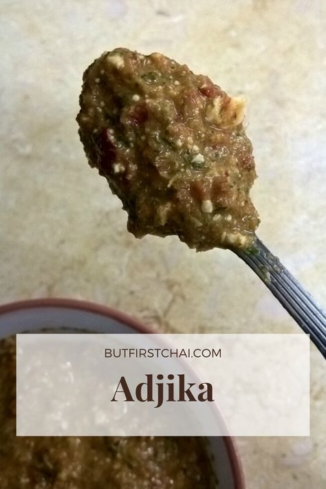 Ajika Recipe, Adjika Recipe, Georgian Cuisine, Spicy Salsa, European Cuisine, Indian Bread, List Of Countries, Spread Recipes, I Knew It