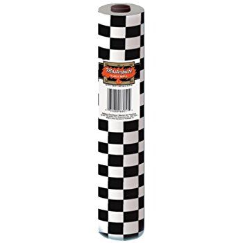 Amazon.com: Creative Converting Roll Plastic Table Cover, 100-Feet, Black Check: Tablecloths: Kitchen & Dining Casa Rock, 50s Sock Hop, Black White Party, Checkered Table, Rock N Roll Party, Black White Parties, Checkered Tablecloth, Race Party, Racing Design