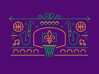 Mardi Gras Graphic Design, Mardi Gras Illustration, Basketball Posters, New Orleans Homes, Home Team, Logo Concept, Icons Design, Silver Spring, Show And Tell