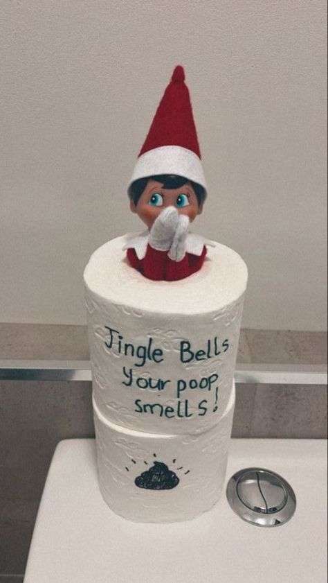 35+ Funny Elf on the Shelf Ideas for Kids | HubPages Elf Writing, Elf Idea, Elf Ideas Easy, Elf Of The Shelf, Christmas Elf Ideas, Elf Shelf, Awesome Elf On The Shelf Ideas, Elf Props, Mini Doodle