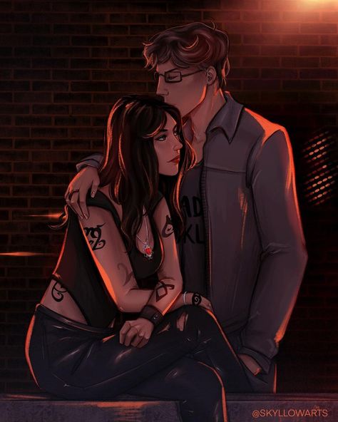 Tmi Fan Art, Simon And Izzy, Izzy And Simon, Beauty And The Geek, Immortal Instruments, Clockwork Princess, Simon Lewis, Cassie Clare, Cassandra Clare Books