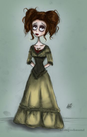 "nellie love" | ringosdiamond on deviantART Mrs Lovett Drawing, Ms Lovett, Nellie Lovett, Mrs Lovett, Fleet Street, Sweeney Todd, The Titanic, Bonham Carter, Helena Bonham Carter