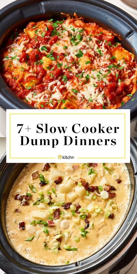 Slow Cooker Dump, Crockpot Dump Recipes, Easy Crockpot Dinners, Dump Dinners, Dump Meals, Slow Cooker Desserts, Crockpot Dishes, Crock Pot Slow Cooker, Healthy Crockpot