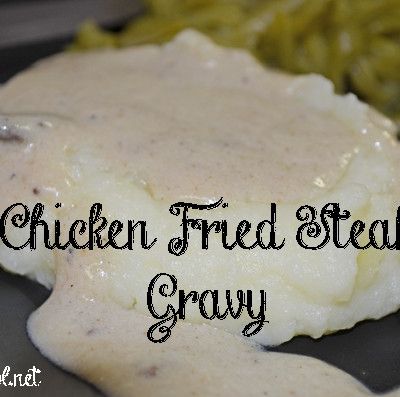 Chicken Fried Steak GRAVY | Through the Cooking Glass Chicken Fried Steak Gravy, Steak Gravy, Easy To Cook Recipes, Easy Gravy Recipe, Fried Steak Recipes, Fried Steak, Homemade Gravy, Chicken Fried Steak, Chicken Gravy