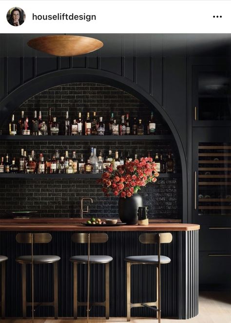 Home Bar Interior Design, Bar Lounge Room, Bar Nook, Bar And Lounge, Home Wet Bar, Home Bar Rooms, Modern Home Bar, Home Bar Design, Bar Interior Design