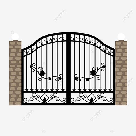 gate clipart,door,clip art,fashion,black,european style gate,patio,iron art,door clipart,fashion clipart,black clipart Door Clip Art, Memory Lanterns, European Courtyard, Gate Drawing, Door Clipart, Courtyard Gate, Memory Lantern, Gate Images, Gate Pictures