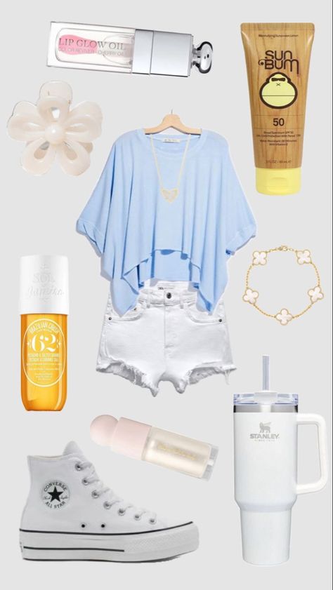 Preppy Teen Outfits, Preppy Outfits For School, Preppy Summer Outfits, Casual Preppy Outfits, Trendy Outfits For Teens, Cute Lazy Outfits, Cute Lazy Day Outfits, Cute Outfits For School, Cute Preppy Outfits