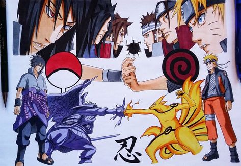 THE END OF A LEGEND by hiraysin Sasuke Shippuden, Naruto Sharingan, Naruto Sketch Drawing, Naruto Tattoo, Itachi Uchiha Art, Naruto Minato, Naruto And Sasuke Wallpaper, Naruto Vs Sasuke, Naruto Sketch