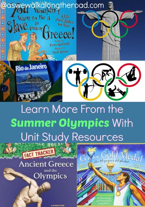 Summer olympics unit study resources Olympic Themed Activities, Summer Olympics Activities, Morning Baskets, Homeschool Summer, Olympic Games For Kids, Olympic Idea, Myth Art, Special Ed Classroom, Stream Ideas