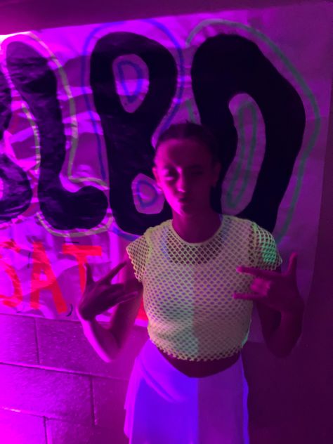 high school dance neon black light picture ideas High School Dance, School Dances, Dance Pictures, Black Light, Picture Light, High School, Neon, Concert, Black