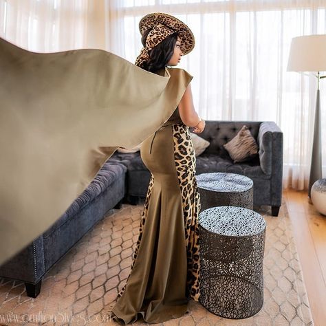 Leopard Print Outfit, South African Traditional Dresses, African Traditional Wear, African Party Dresses, Asymmetrical Maxi Dress, Leopard Print Outfits, African Fashion Women Clothing, African Traditional Dresses, African Fashion Women