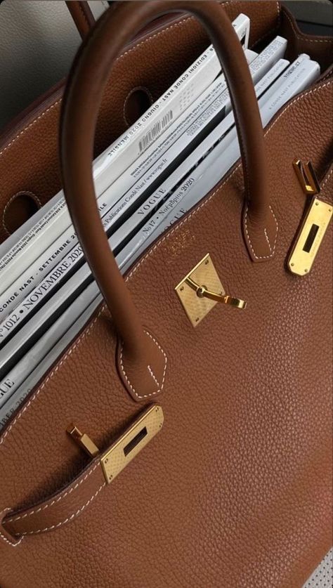 Bags Aesthetic, Purse Styles, Old Money Aesthetic, Brown Aesthetic, Hermes Bags, Instagram Foto, Hermes Birkin, Old Money, Birkin Bag