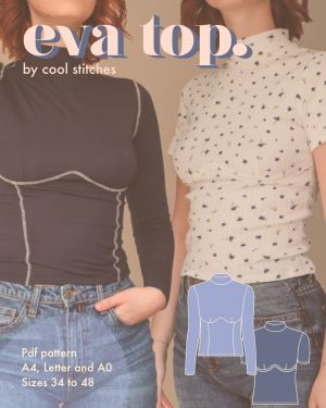 FREE Sewing PDF Patterns • Cool Stitches Cool Stitches, Top Pattern Sewing, Cool Clothes, Free Pdf Pattern, Diy Clothes Design, Kleidung Diy, Diy Sewing Clothes, Tshirt Pattern, Clothes Sewing Patterns