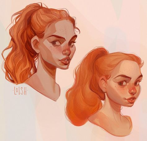 Loish Art, An Exercise, Sketch Painting, Process Art, Cute Art Styles, Illustration Character Design, Illustration Artists, Painting Illustration, Artist Painting