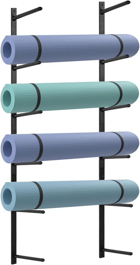 Amazon.com: Retyion Yoga Mat Holder Wall Mount Yoga Mat Storage Holder Yoga Mat Organizer Skateboard Wall Mount for Foam Rollers Skateboard Ski Board : Sports & Outdoors Skateboard Wall Mount, Ski Board, Yoga Mat Holder, Yoga Mat Storage, Skateboard Wall, Foam Rollers, Yoga Mat, Pilates, Skateboard