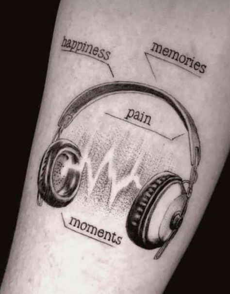 Dj Tattoo, Sound Waves, Tattoo Idea, Music Is, Music Is Life, Jesus Fish Tattoo, Sculpture Art, Tattoo Ideas, Dj