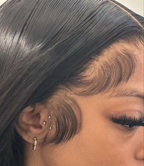 Virgin Hair Vendors, Cool Ear Piercings, Pretty Ear Piercings, Cute Piercings, Hair Vendor, Women's Wigs, Raw Hair, Long Straight Hair, Baddie Hairstyles