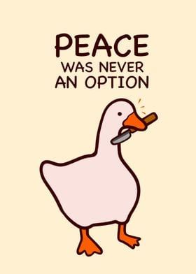 Cute Poster Ideas, Paper Ducks, Kindness Poster, Duck Poster, Duck Game, Peace Was Never An Option, Posters Funny, Duck Collection, Duck Crafts