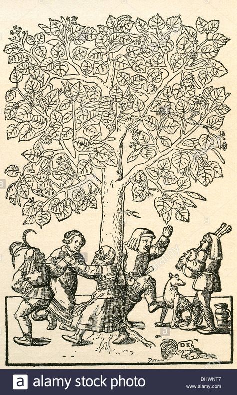 Linden Tree, Medieval Art, Fine Arts Posters, 16th Century, The Village, Figurative Art, High Quality Art Prints, Photography Print, Find Art