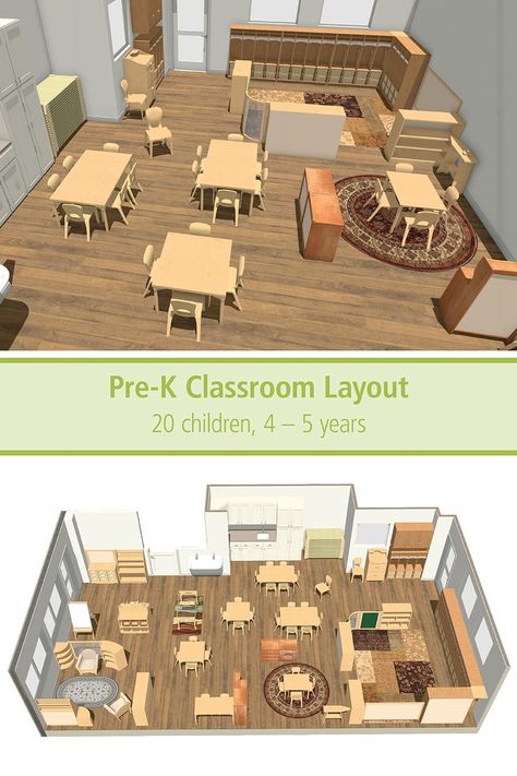 Pre-K classroom set up, floor plan design Kindergarten Classroom Layout, Classroom Floor Plan, School Floor Plan, Pre K Classroom, School Floor, Daycare Classroom, Daycare Decor, Daycare School, Daycare Room