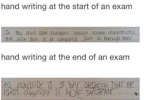 UUUUGHHHH, my hand cramps as well, it once prevented me from finishing my essay Dx Clean Humor, School Memes, Have A Laugh, What’s Going On, College Life, Funny Pins, Literally Me, Satire, Tumblr Funny