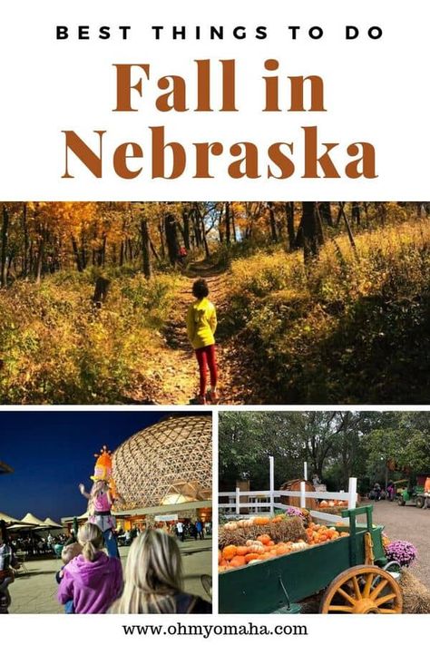 Things To Do In Nebraska, Midwest Fall, Nebraska Travel, Travel Nebraska, Best Pumpkin Patches, Apple Orchards, Popular Places, Fall Festivals, Midwest Travel