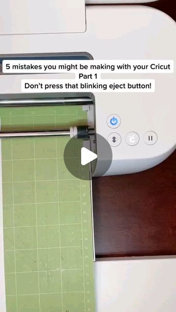 CricutCrafts 🌈 #DIYInspiration 📷 #CraftingCommunity on Instagram: "Here are some mistakes you'll want to avoid while using your Cricut machine. 

Like and follow @cricutfan for more Cricut tips, tricks and hacks that'll help you along your Cricut journey. 
.
.
.
.
.
This reel belongs to @ cricutcally
---
#cricut #craft #vinyl #papercrafts #caketopper #diy #diycrafts #vinylcollection #cricutmade #cricutmachine #cricutmaker #cricuttips #designer #cricutdesignspace #designspace #crafts #cricutprojects #crafter #cricutjoy #cricutexploreair2 #cricutcrafts" How To Use A Cricut Machine, Cricut Apps, Cricut Accessories, Cricut Air 2, Cricut Business, Cricut Projects Easy, Cricut Hacks, Cricut Air, Cricut Tips