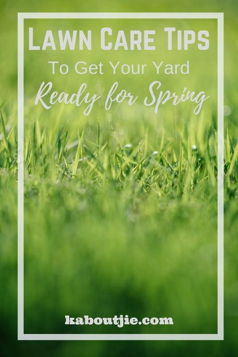 Lawn Care Tips to Get Your Yard Ready for Spring  Getting your lawn ready for spring means you need to start preparing long before spring arrives. Here's how to make sure your lawn is looking amazing when spring gets here!  #lawncare #garden Spring Meaning, Cheap Outdoor Furniture, Spring Lawn Care, Pergola Pictures, Lawn Care Tips, Healthy Lawn, Lawn Maintenance, Grass Seed, Vegetable Garden Design