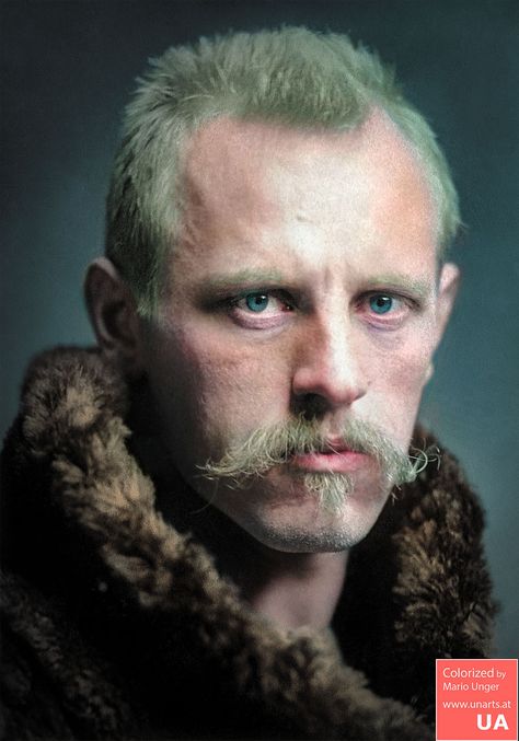 Fridtjof Nansen Fridtjof Nansen, Julia Margaret Cameron, Black And White People, Colorized Photos, Old Photographs, Colorful Portrait, Black White Photos, Vintage Pictures, Vintage Photographs