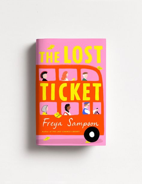 Fun Book Cover Design, Feel Good Books, Book Cover Design Inspiration, Penguin Book, Zine Design, Ticket Design, Book Cover Illustration, Love Connection, Pink Books